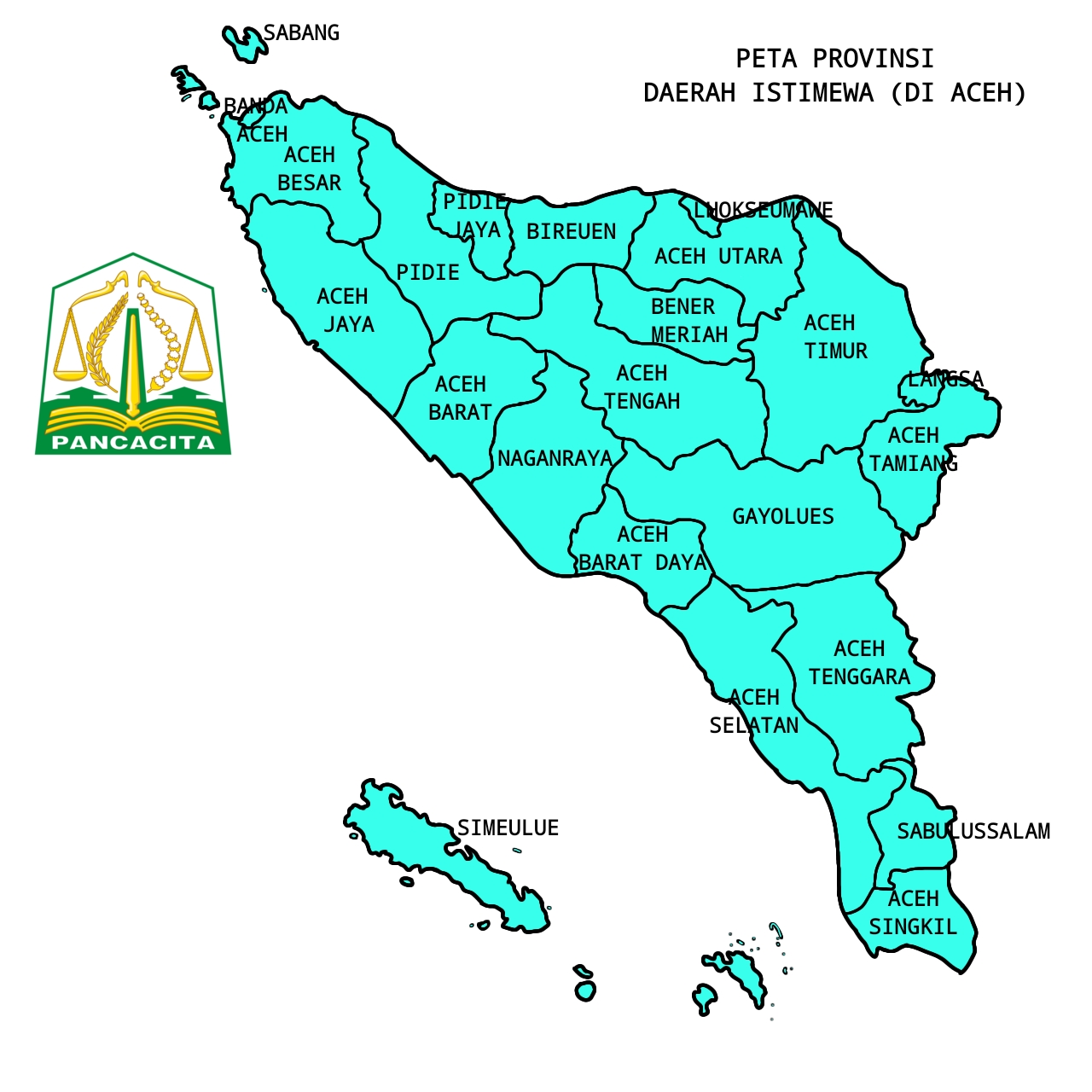Peta provinsi